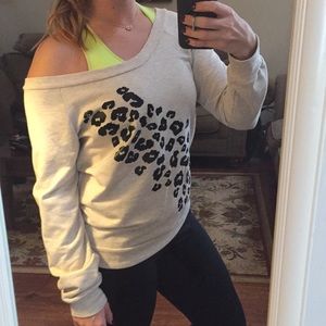 Off the shoulder sweater